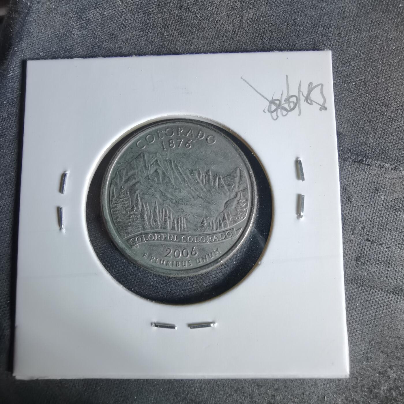 沼泽如烟--第1006场 美国2006年25分纪念币