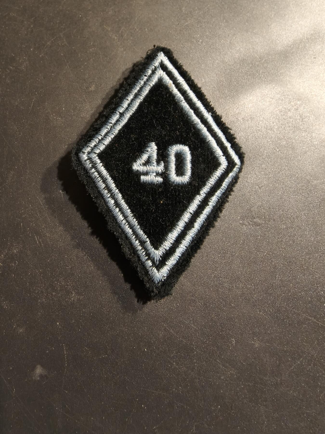 老王徽章第185期 法国陆军第40通信团臂章