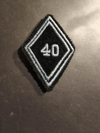 老王徽章第185期 - 法国陆军第40通信团臂章