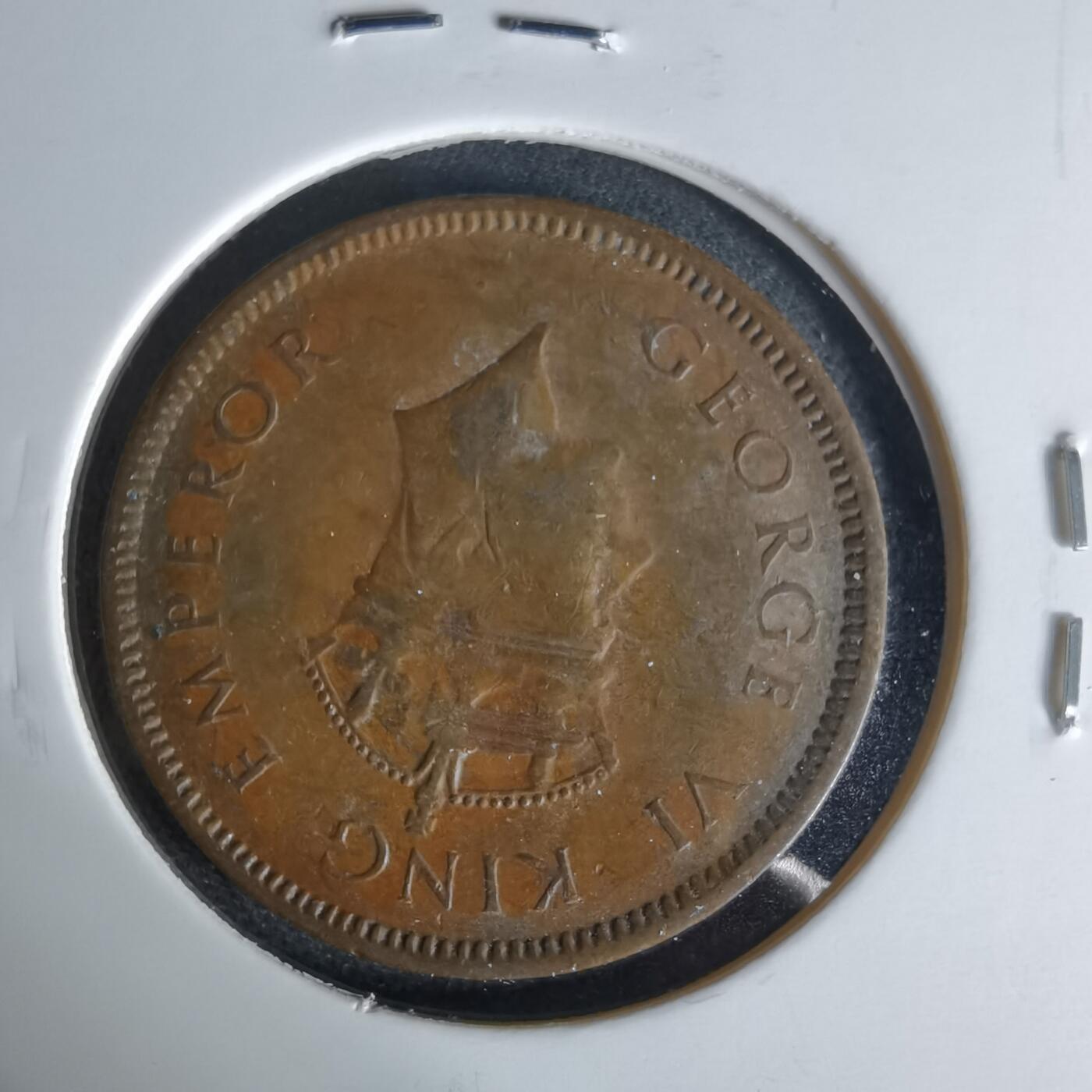 沼泽如烟--第1006场 英属印度1939年四分之一安娜