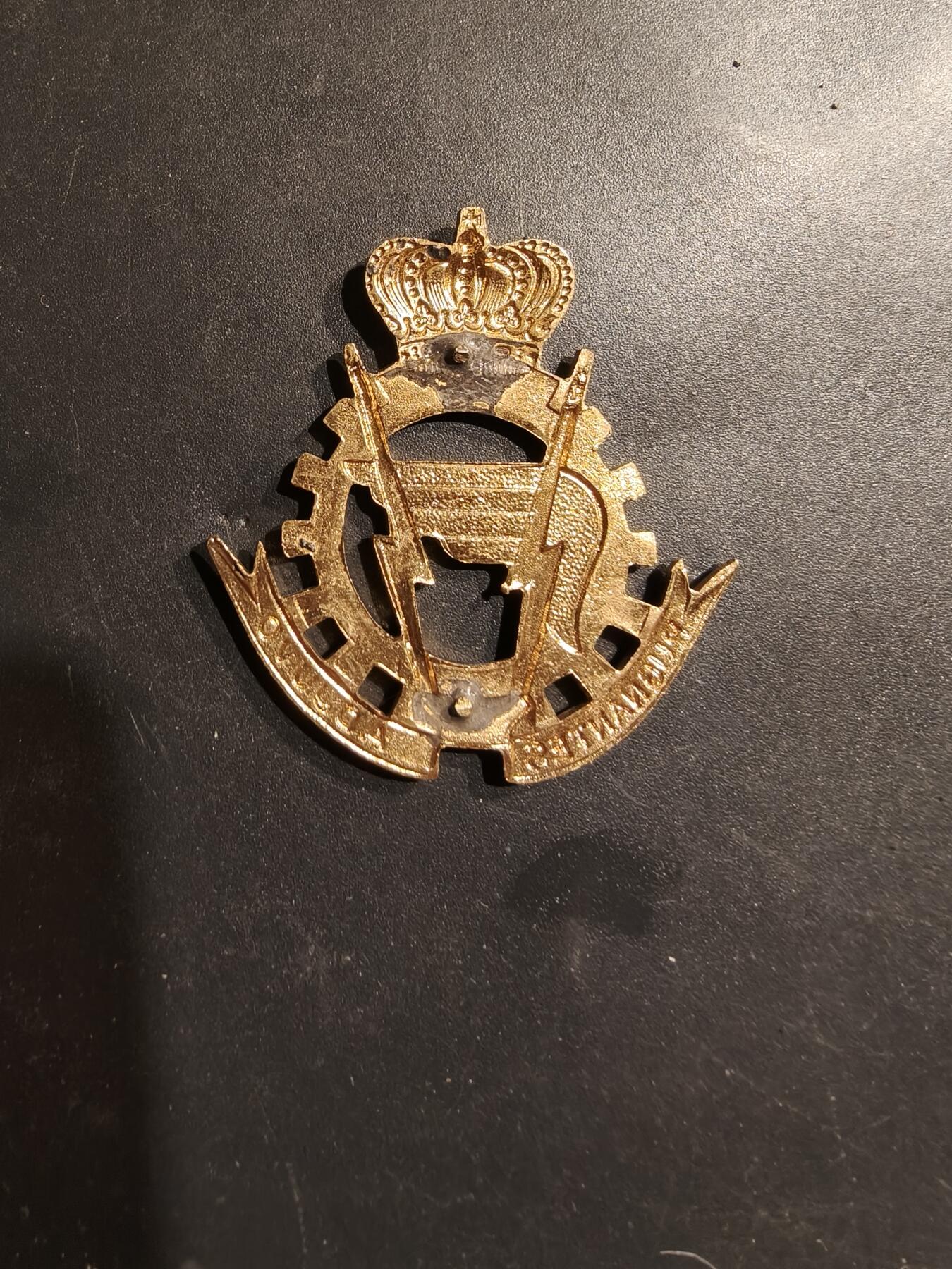 老王徽章第185期 比利时陆军后勤兵贝雷帽徽