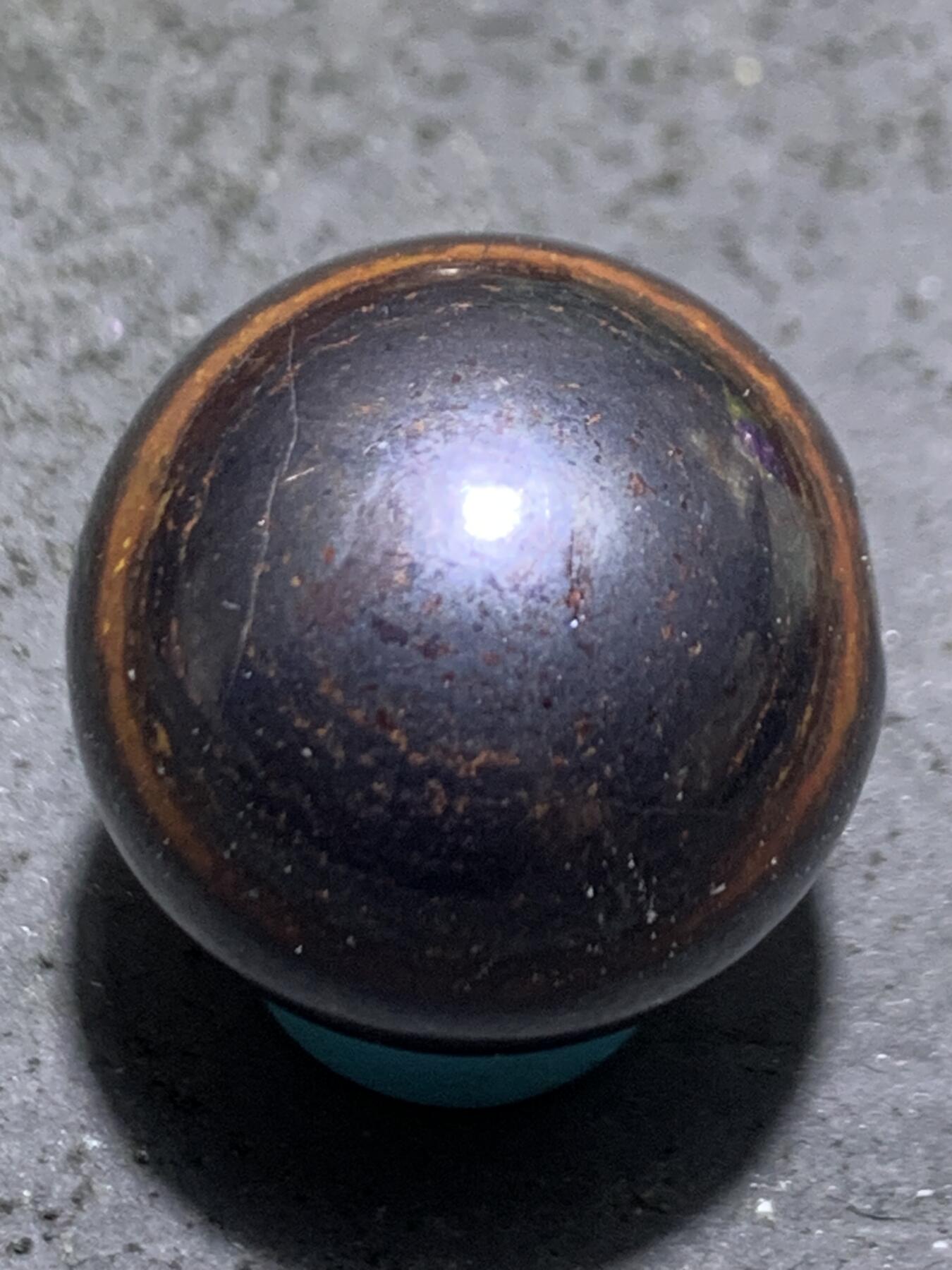 天然眼睛石通货随形2. 0圆珠一颗，