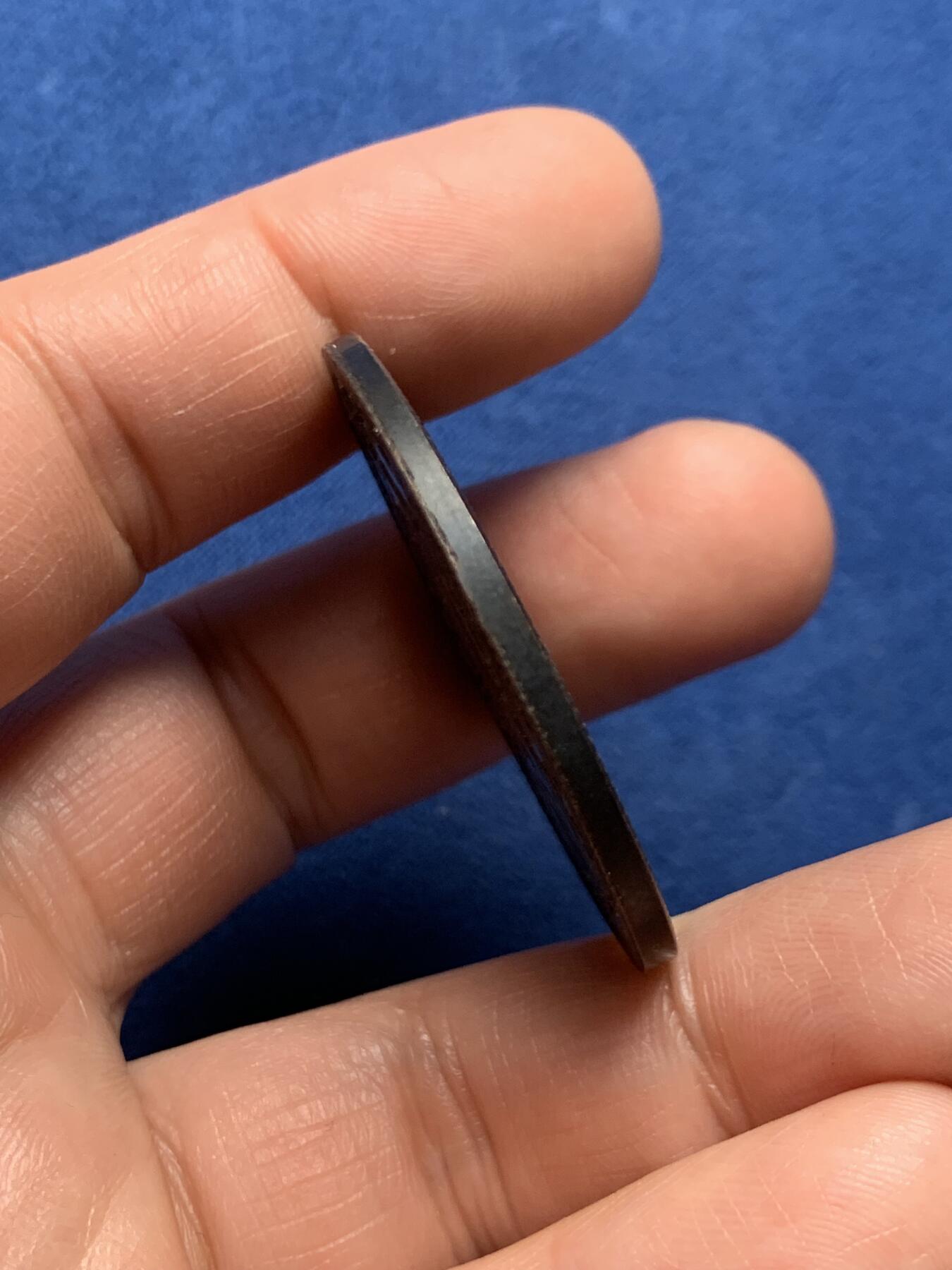 《竞宝斋》第466场 周日，周一 2场连拍 （全场包邮）欢迎送拍 马恩岛 1808纪年 克朗型臆造币