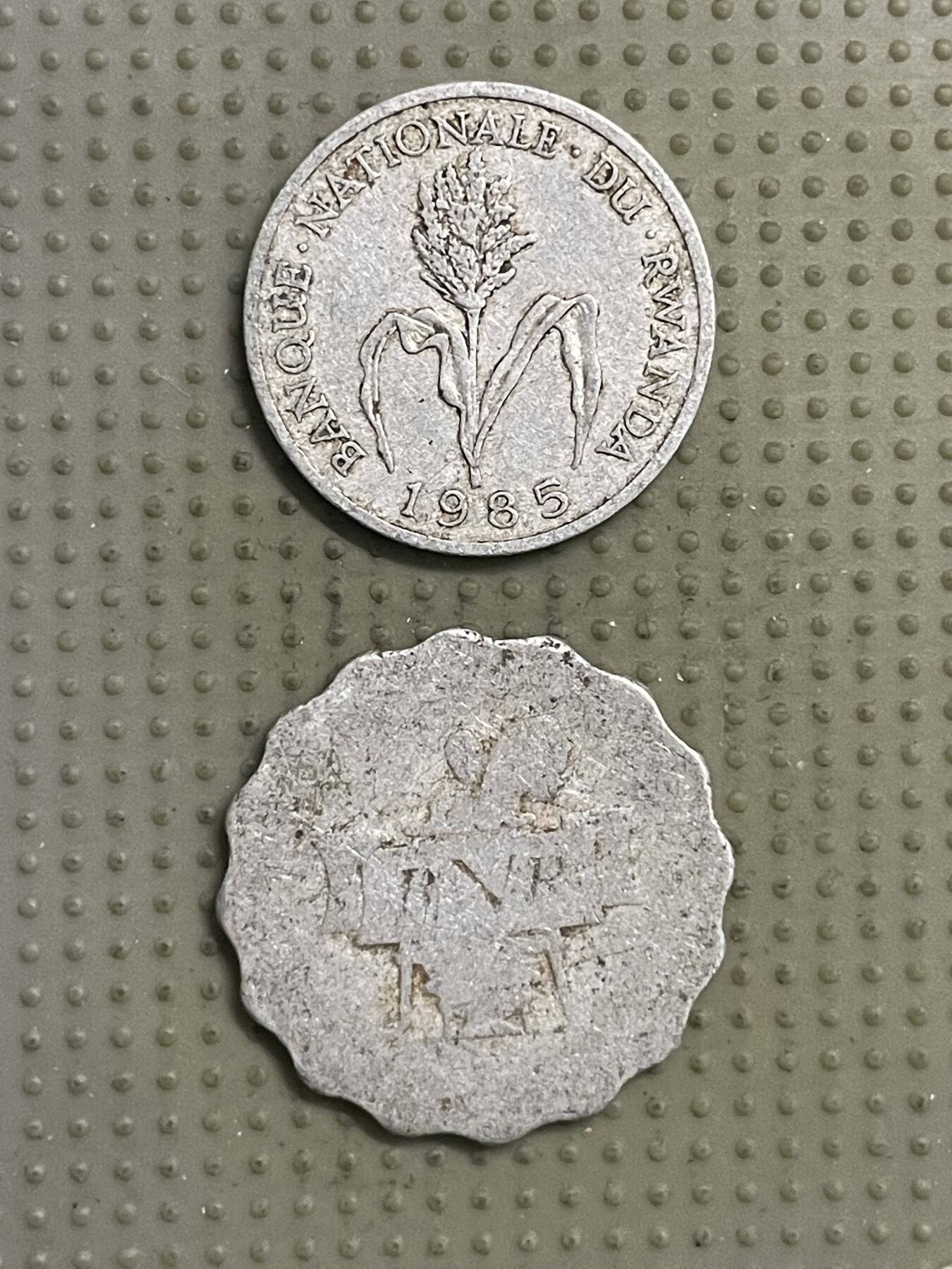 2026年第29场各国散币拍卖（总第179场） 卢旺达2枚