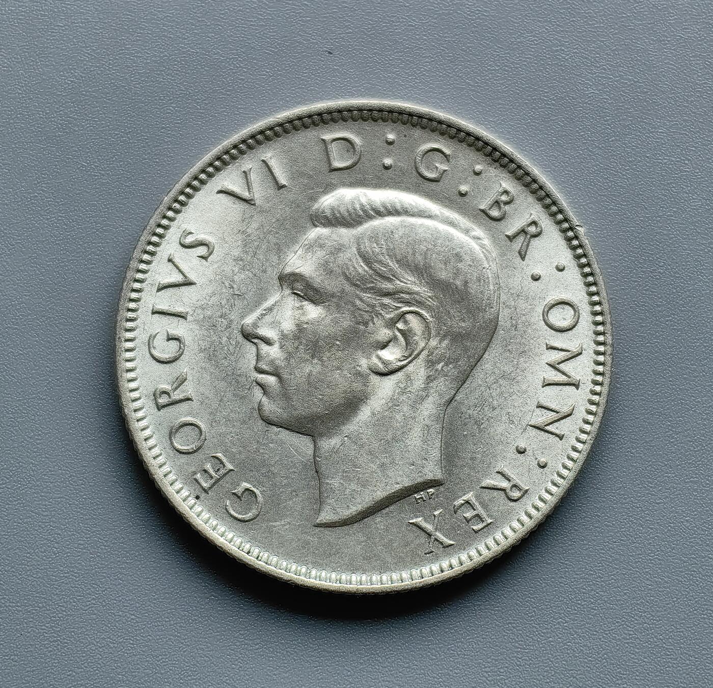 《崇甫堂》一精品外币专场⑧ 英国乔治六世1942年弗洛林银币 KM#855