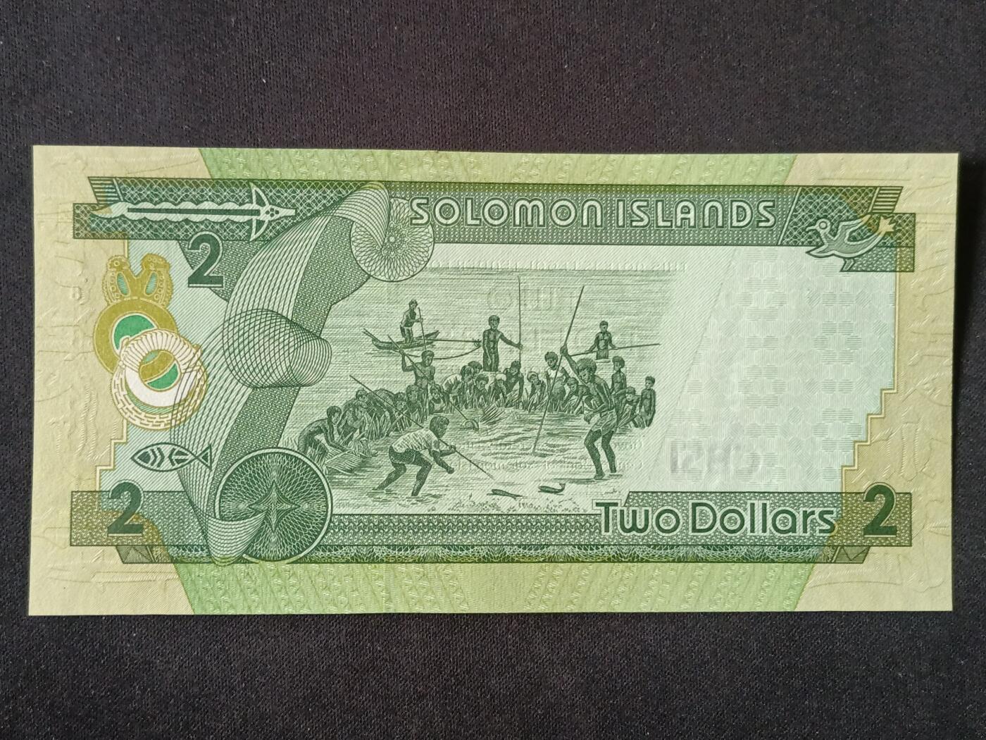 【游宝拍卖】丙午马年第6期 所罗门群岛-2元【全新UNC】