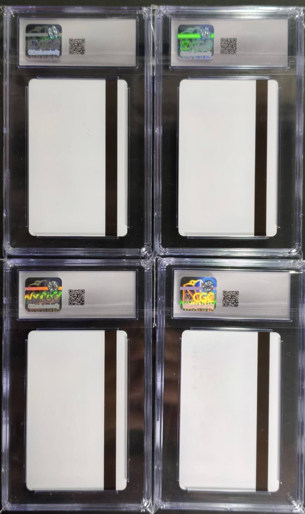 公藏第131期评级卡拍卖 天津测试卡（设备厂测试卡）9枚合拍。CGC评级9分。其中有辽宁，吉林，河南，海南，山东，浙江，上海，天津，广东。