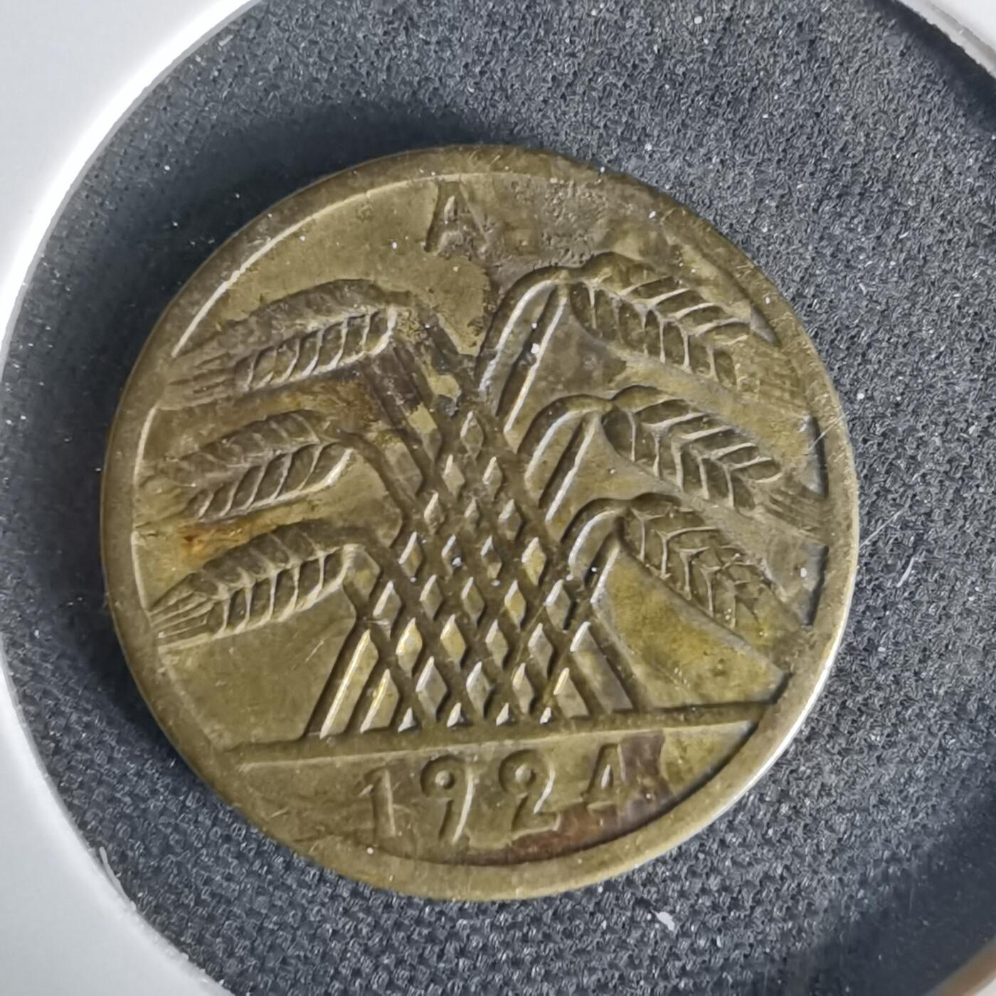 沼泽如烟--第1006场 德国1924年5芬尼