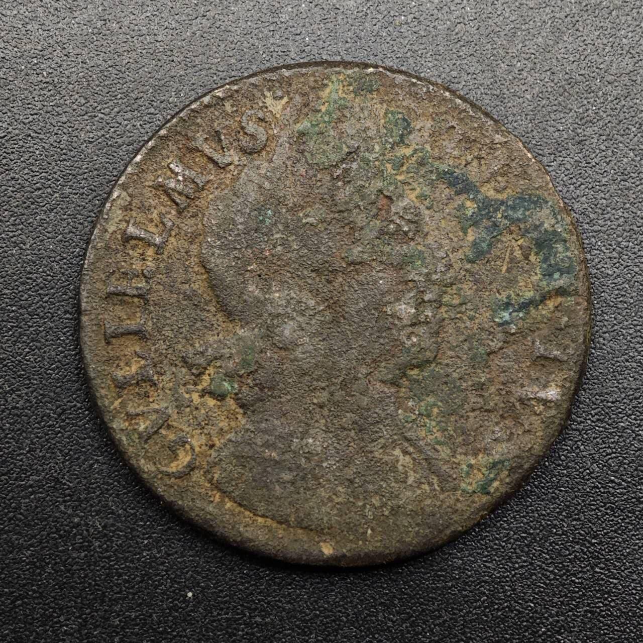 【淘币小摊】实时拍第八百七十四拍   银币散币场    每周一统一发货 英国威廉三世半便士铜币