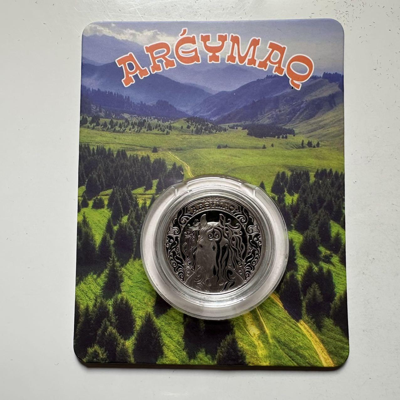 🌹外币初藏🌹🐯2026年第23场  每周二四六晚8️⃣点 接代拍 哈萨克斯坦2025年马图腾200坚戈纪念币 发行量1.5万枚 精制币