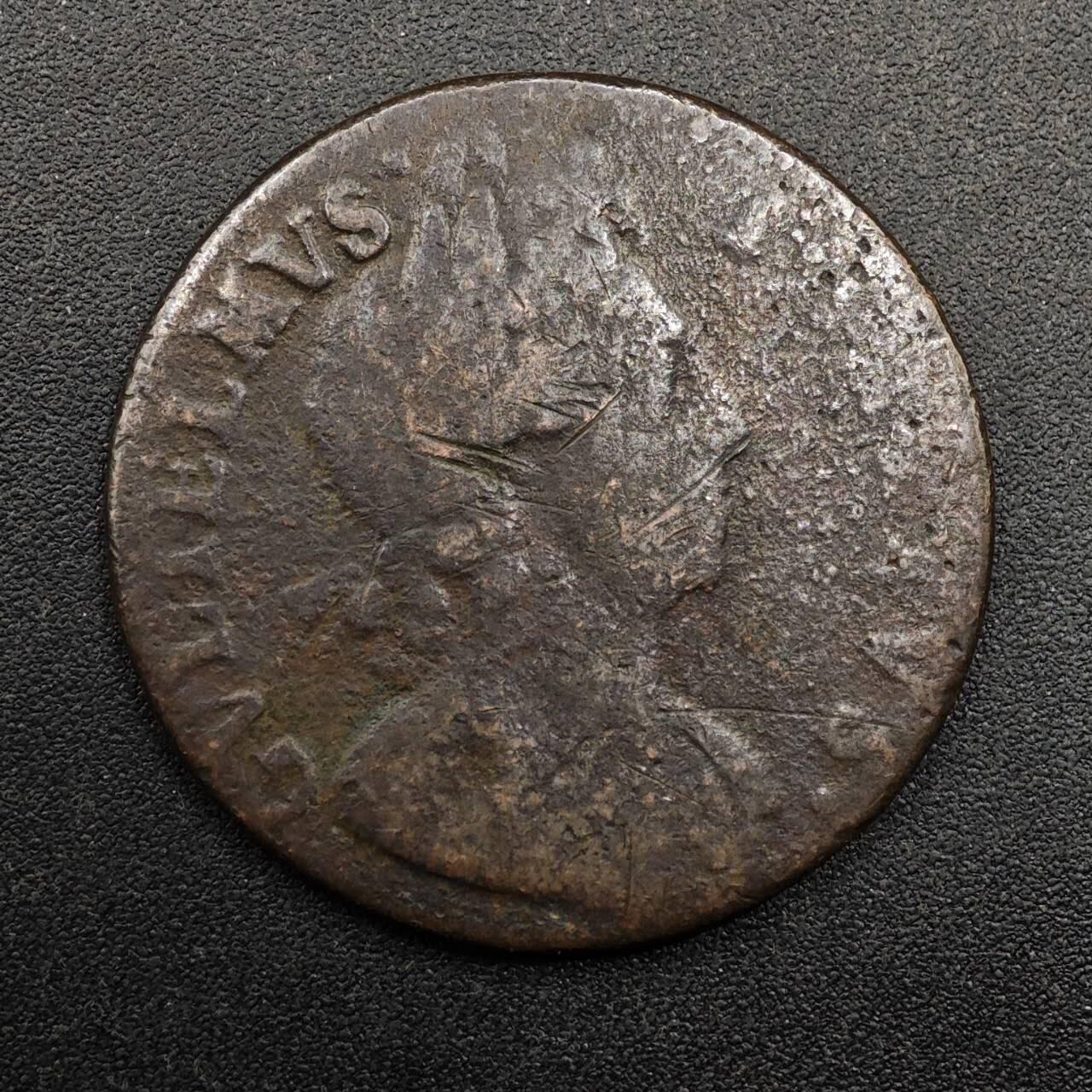 【淘币小摊】实时拍第八百七十四拍   银币散币场    每周一统一发货 英国威廉三世半便士铜币