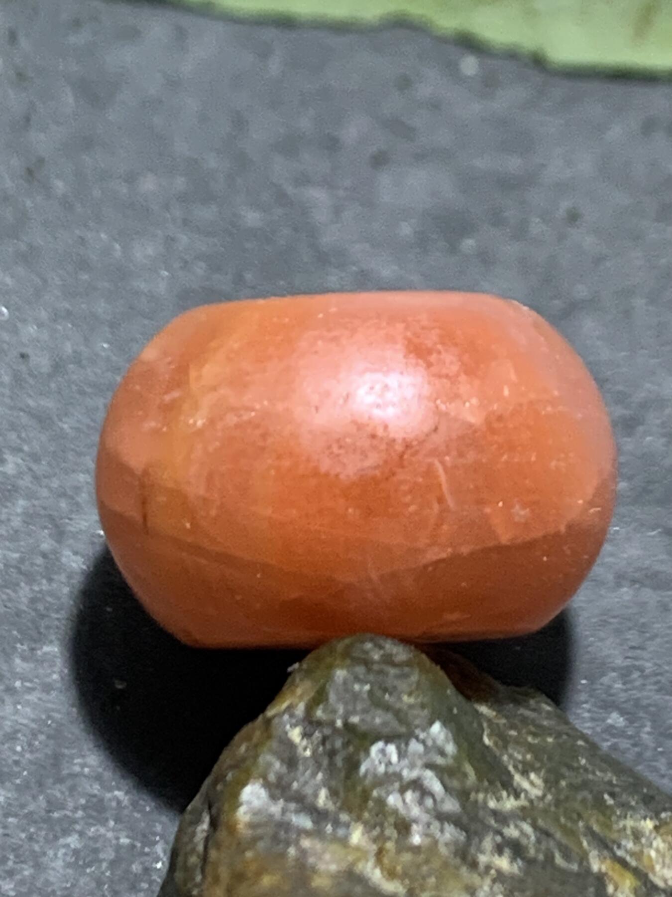 亚光保山南红玛瑙通货墩子一个