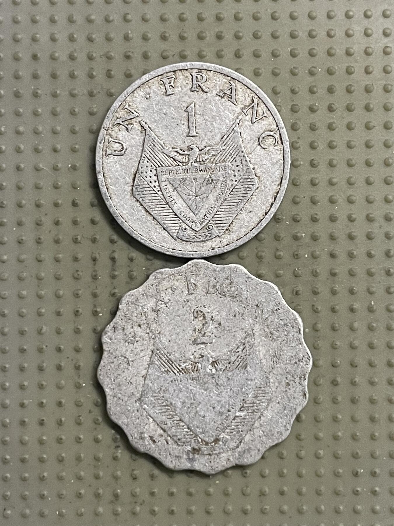 2026年第29场各国散币拍卖（总第179场） 卢旺达2枚