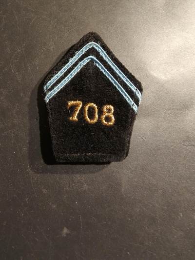 老王徽章第185期 - 法国陆军第708通信团臂章