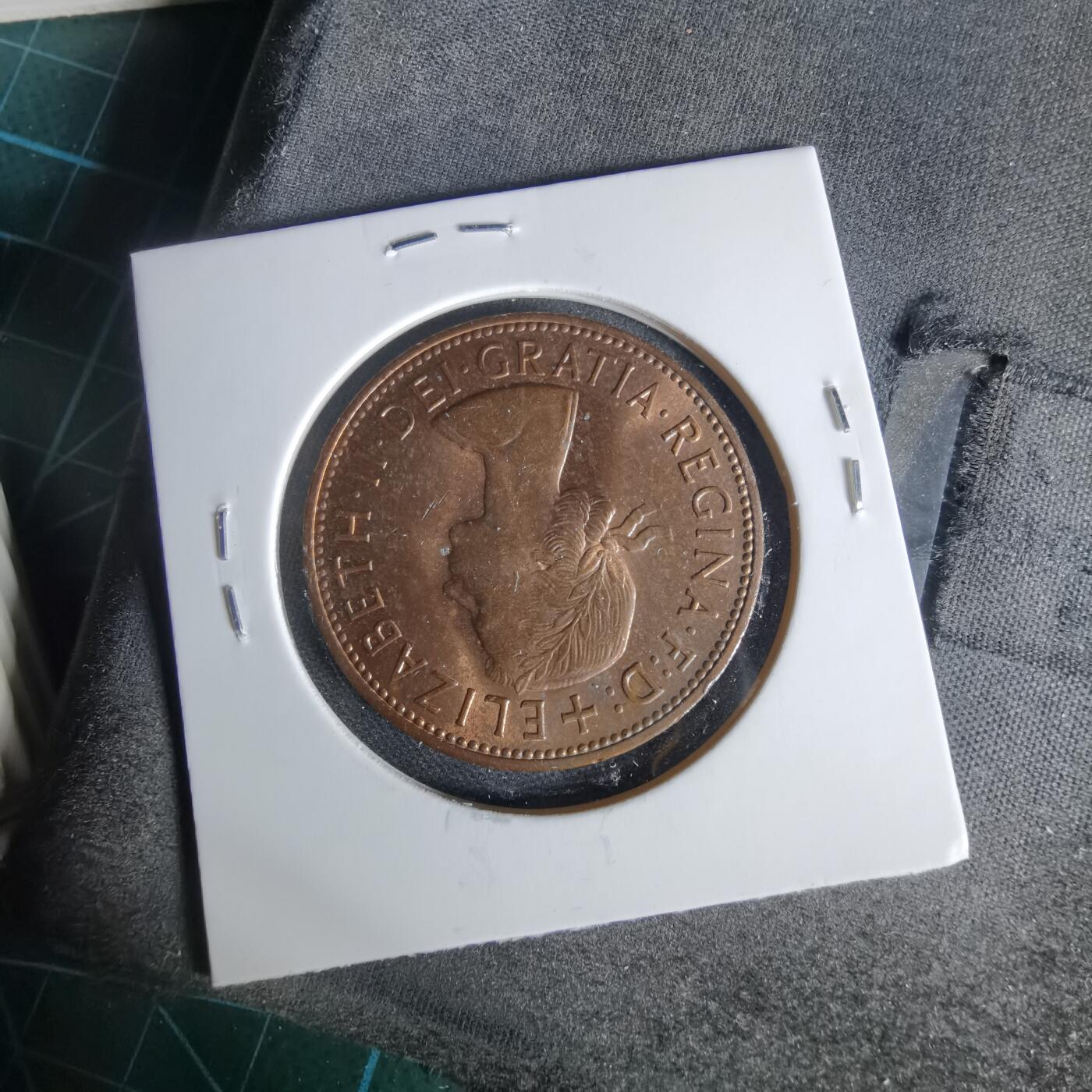 沼泽如烟--第1006场 英国1967年1便士