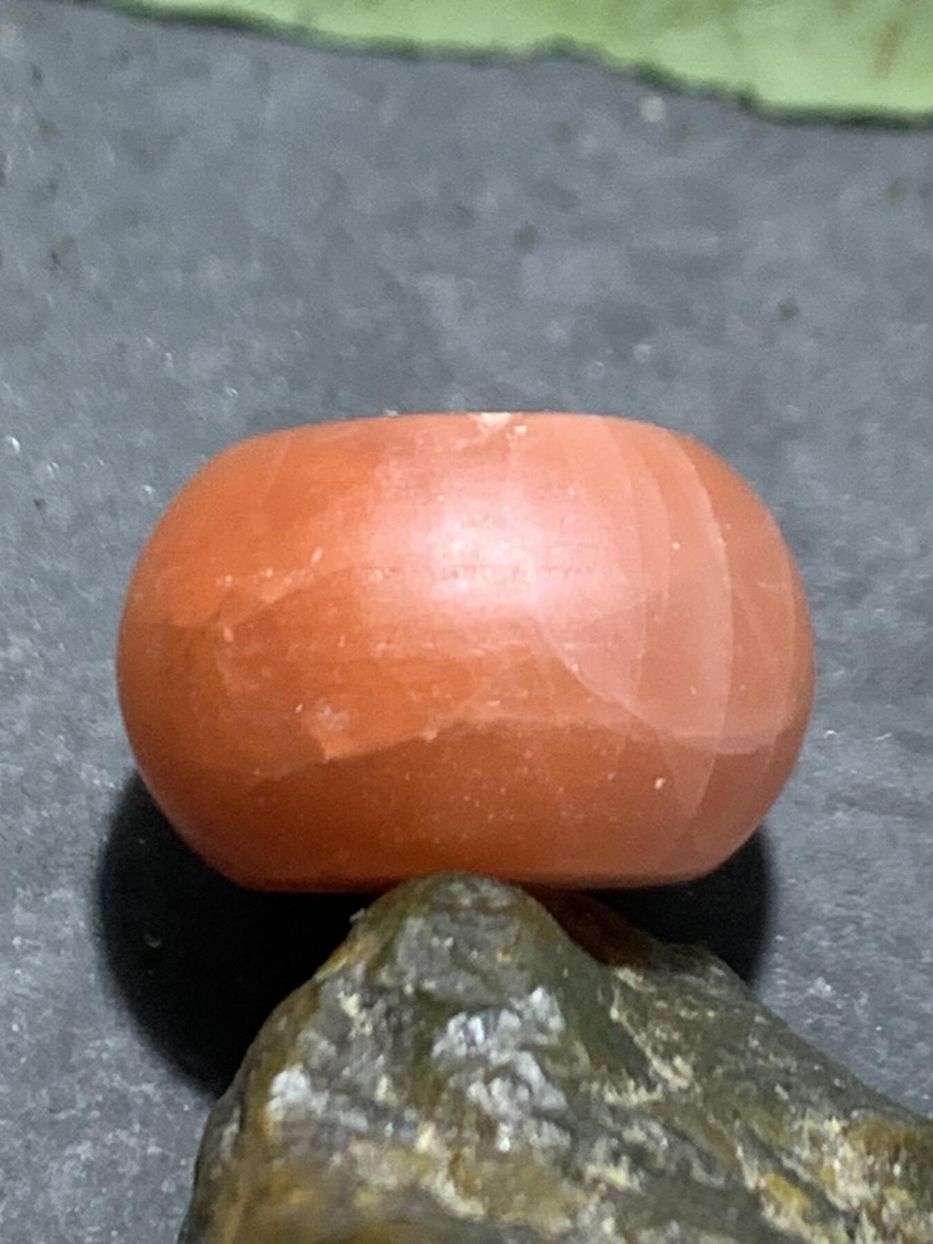 亚光保山南红玛瑙通货墩子一个