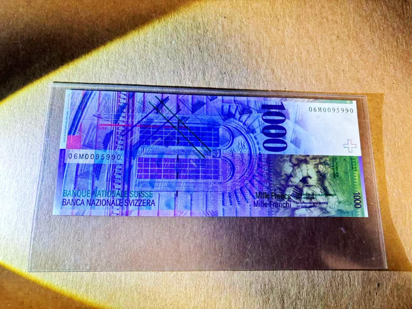 【Blue Auction】世界纸币精拍第789期——18级TOP拍卖/信誉/品质/专业/高效💫    【无47】瑞士 2006年1000法郎 人像版 全新UNC