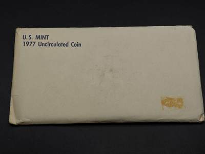 【淘币小摊】实时拍第八百七十三拍   银币套币场    每周一统一发货 - 美国1977年塑封套币