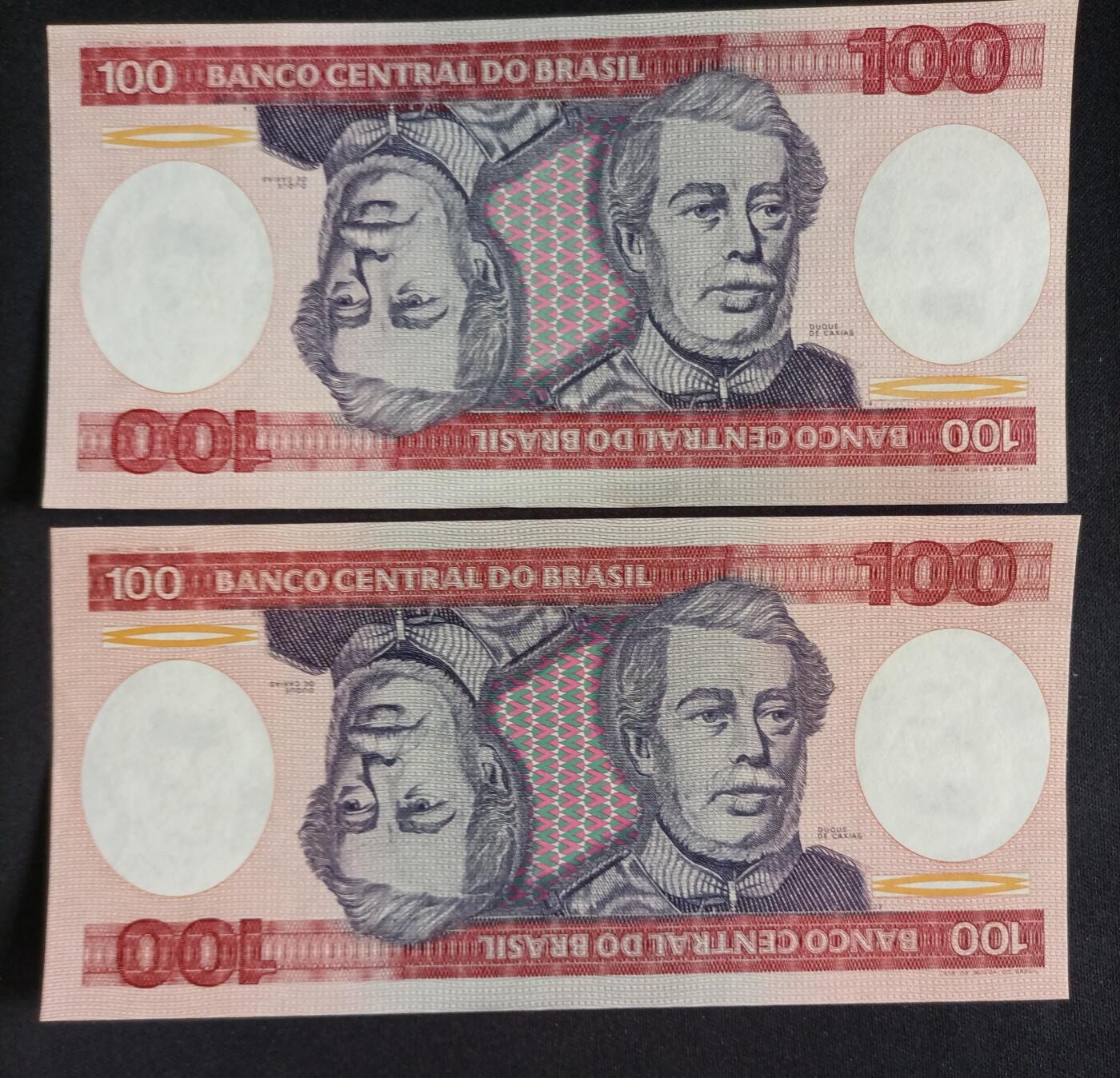 【游宝拍卖】丙午马年第6期 巴西 2张 UNC/UNC-