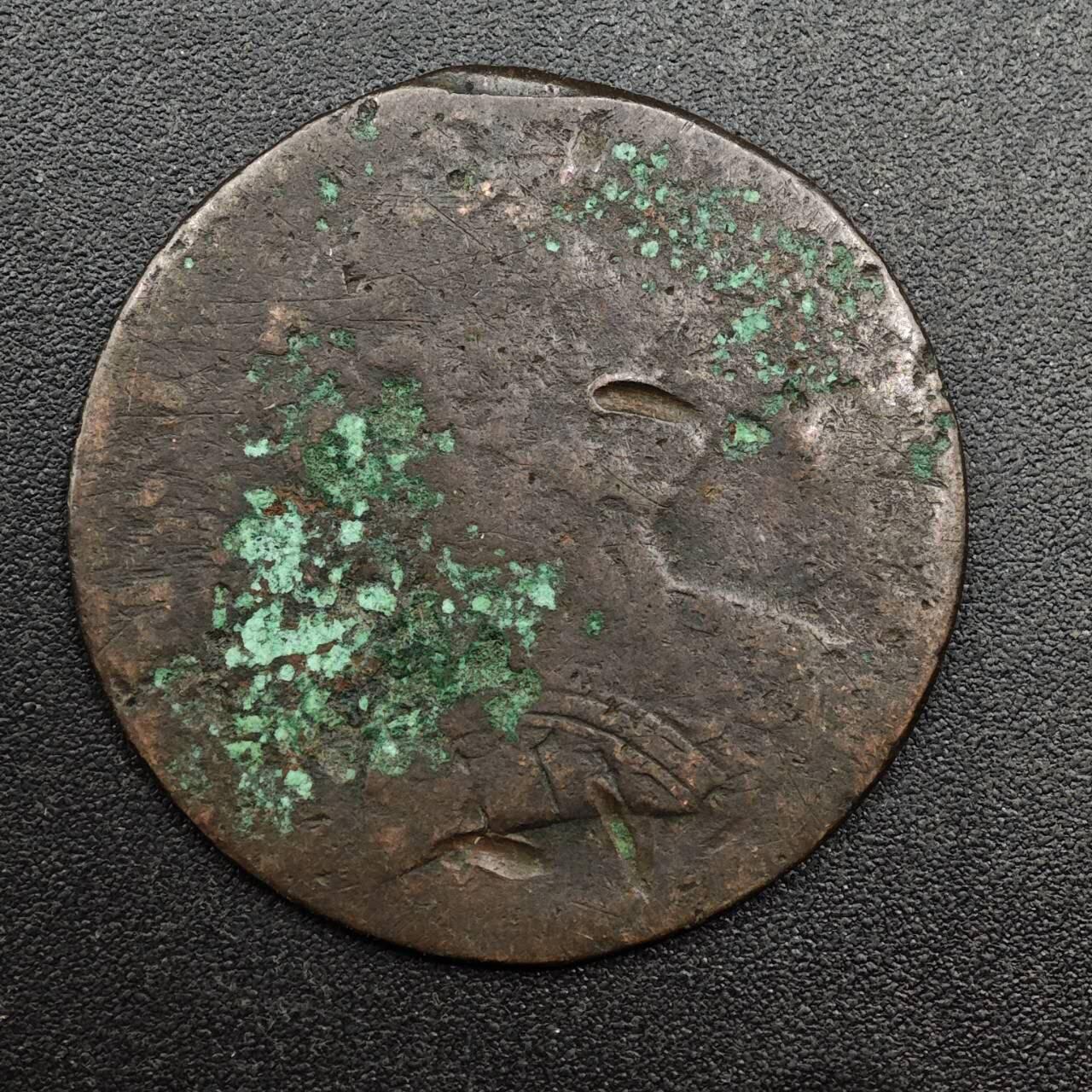 【淘币小摊】实时拍第八百七十四拍   银币散币场    每周一统一发货 英国乔治三世半便士铜币