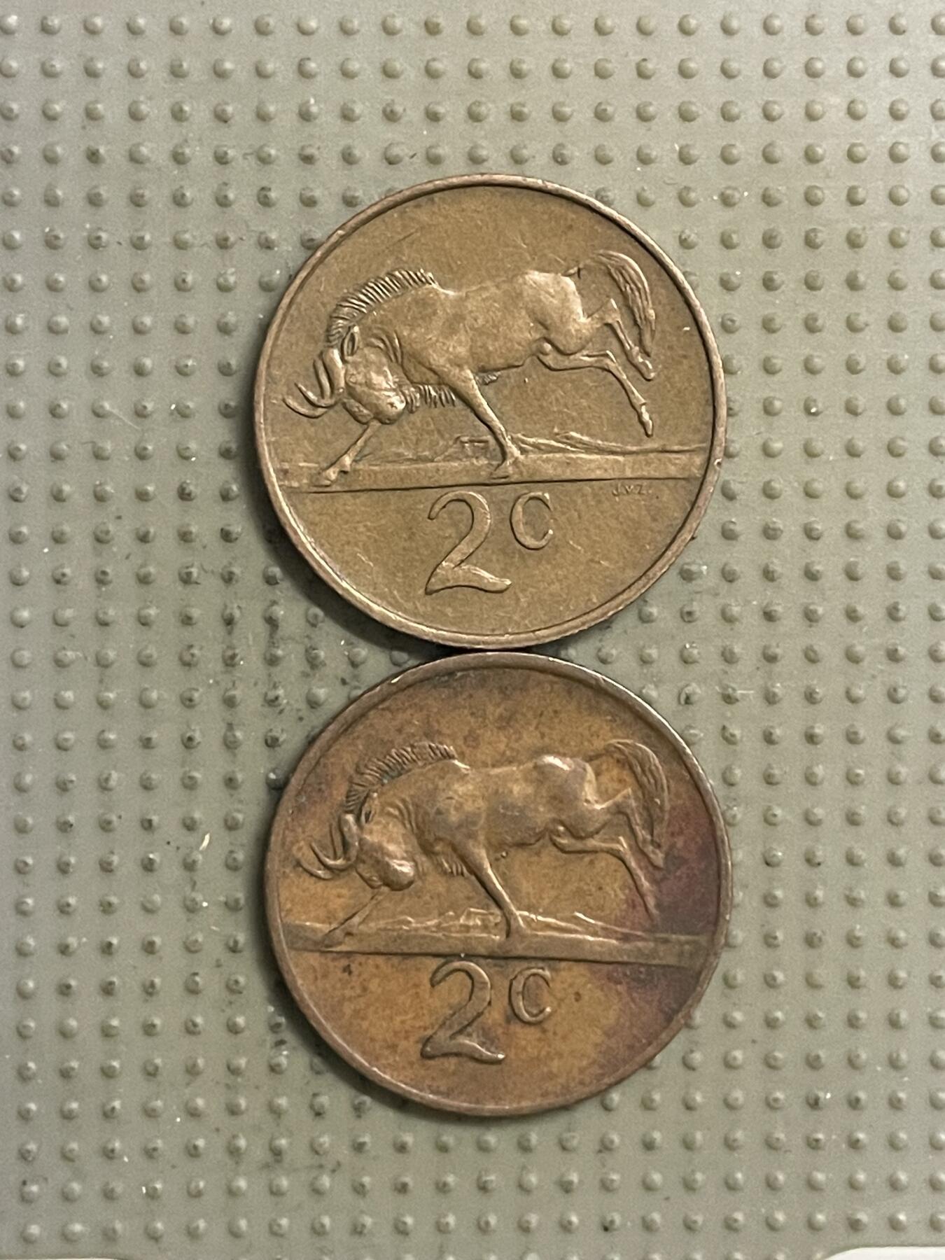 2026年第29场各国散币拍卖（总第179场） 南非2分2枚