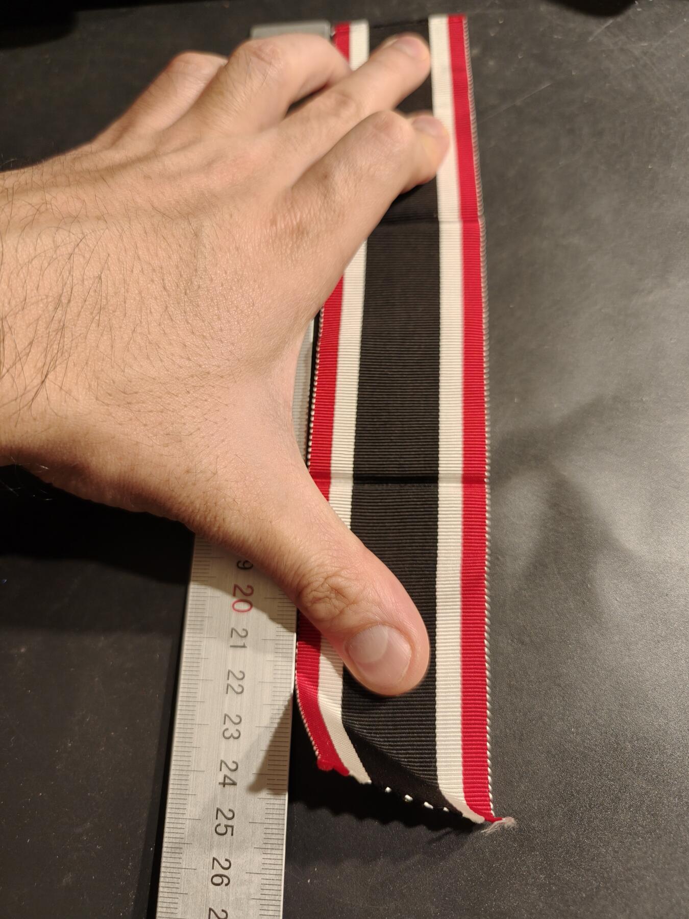 老王徽章第185期 德三战功绶带   26cm