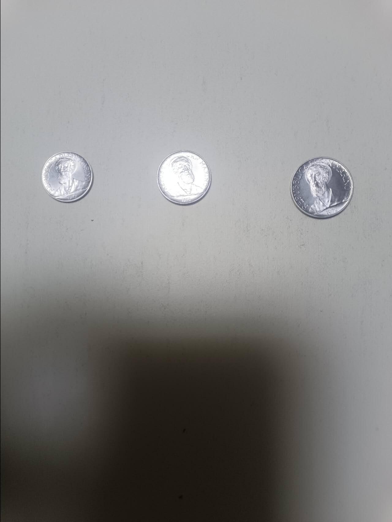 【20260304】非全新纸币和硬币第340场 圣马力诺3枚硬币小全套，稀少