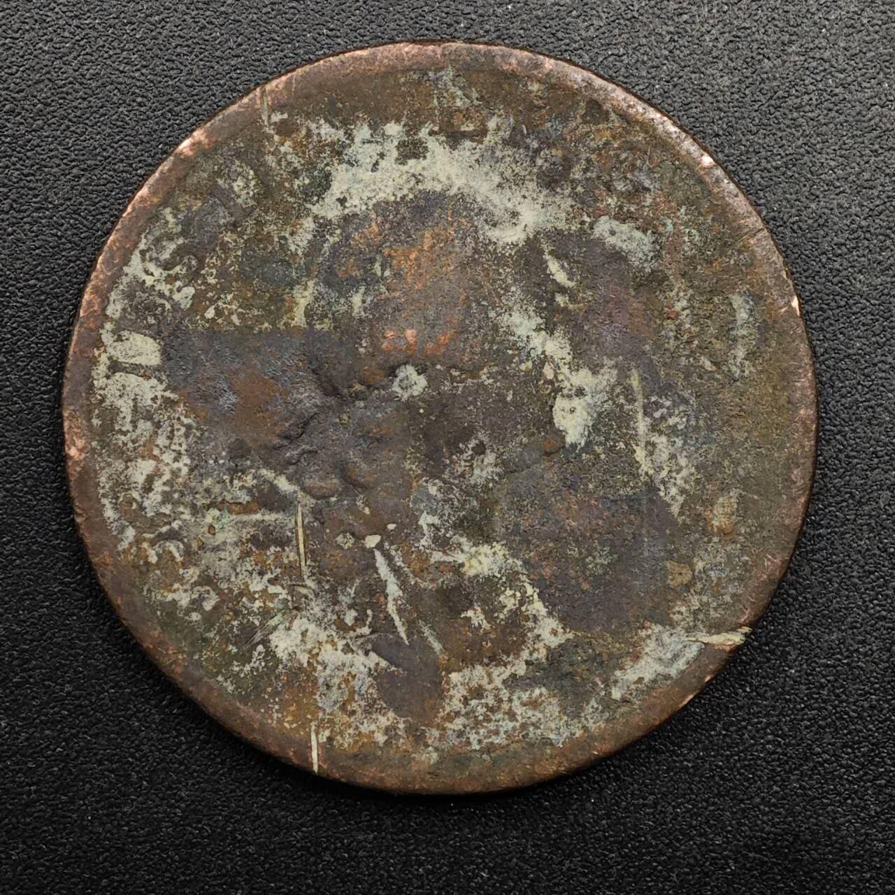 【淘币小摊】实时拍第八百七十四拍   银币散币场    每周一统一发货 英国1799年乔治三世半便士铜币