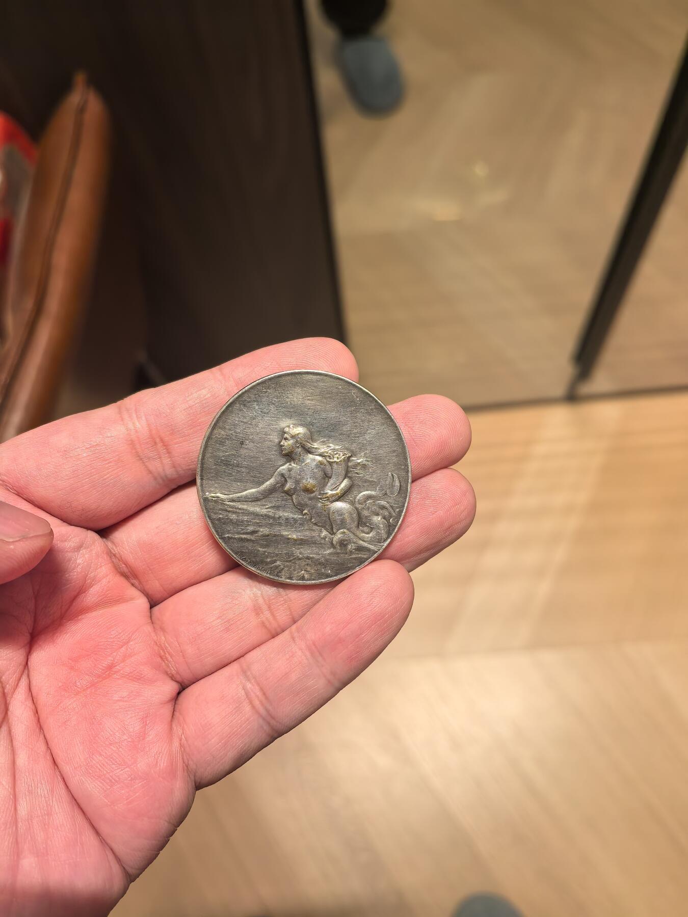 欧洲铜章和回流杂项第一场 欧洲铜章法国第三共和国时期，跨大西洋通用航运公司（CGT，俗称“法国邮船公司”）