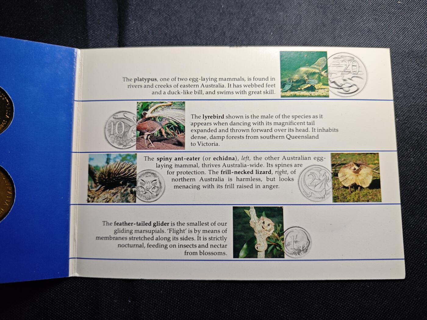 KK钱币收藏小铺   套币 批量/好品散币专场 2月预留时间 周末发货  1984澳大利亚大小面值清年一套