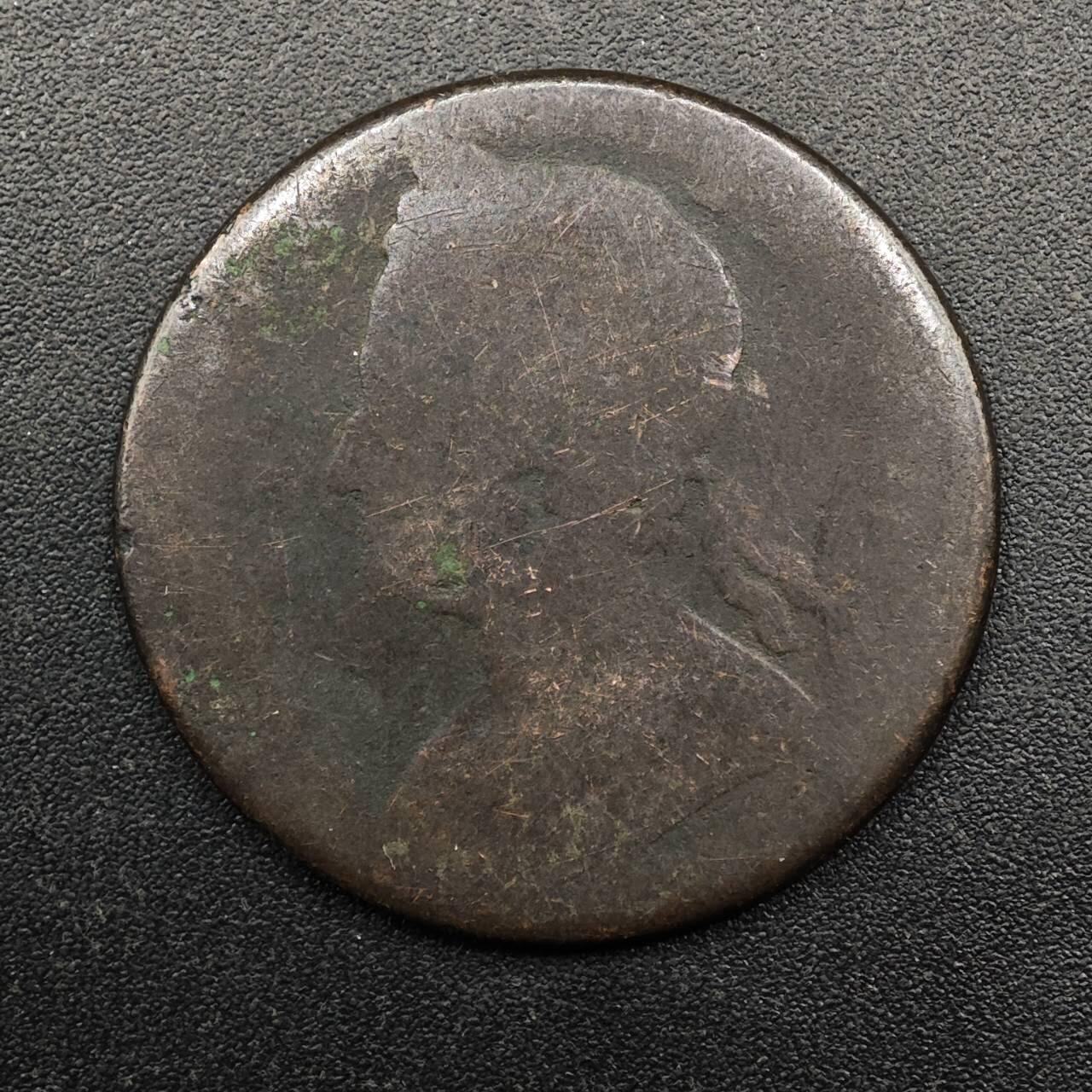 【淘币小摊】实时拍第八百七十四拍   银币散币场    每周一统一发货 英国乔治二世半便士铜币