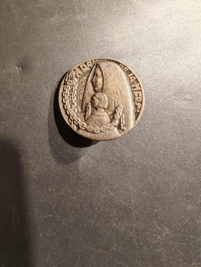 老王徽章第185期 - 法国天主教会圣母纪念章