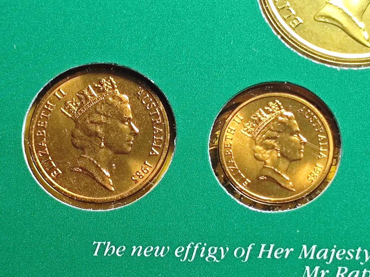 KK钱币收藏小铺   套币 批量/好品散币专场 2月预留时间 周末发货  1985澳大利亚大小面值清年套币