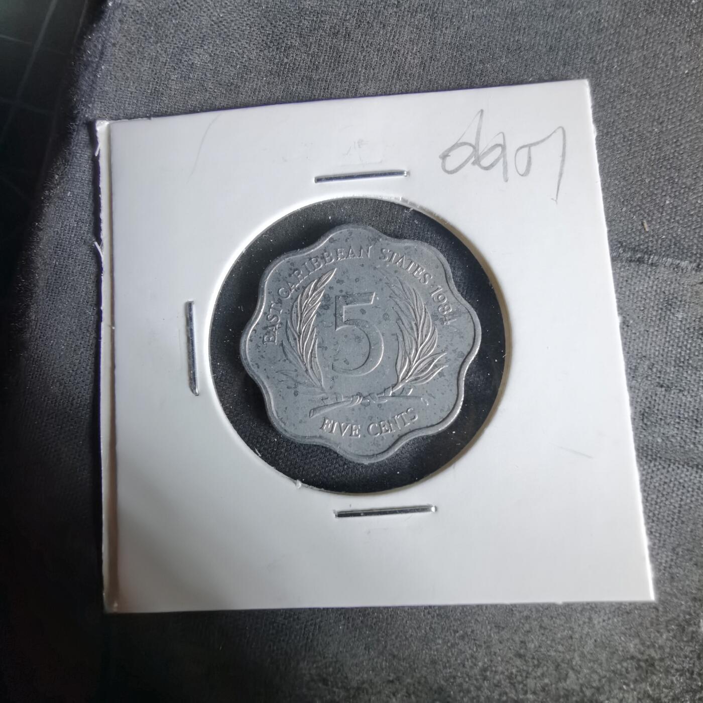 沼泽如烟--第1006场 东加勒比1984年五分