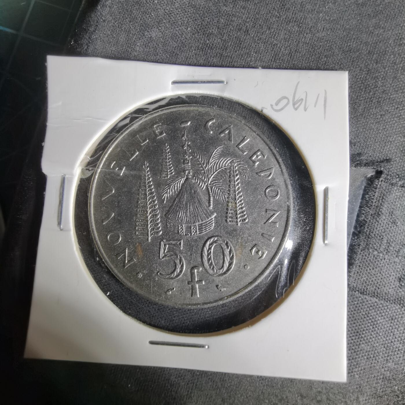 沼泽如烟--第1006场 法属新喀里多尼亚1967年50法郎