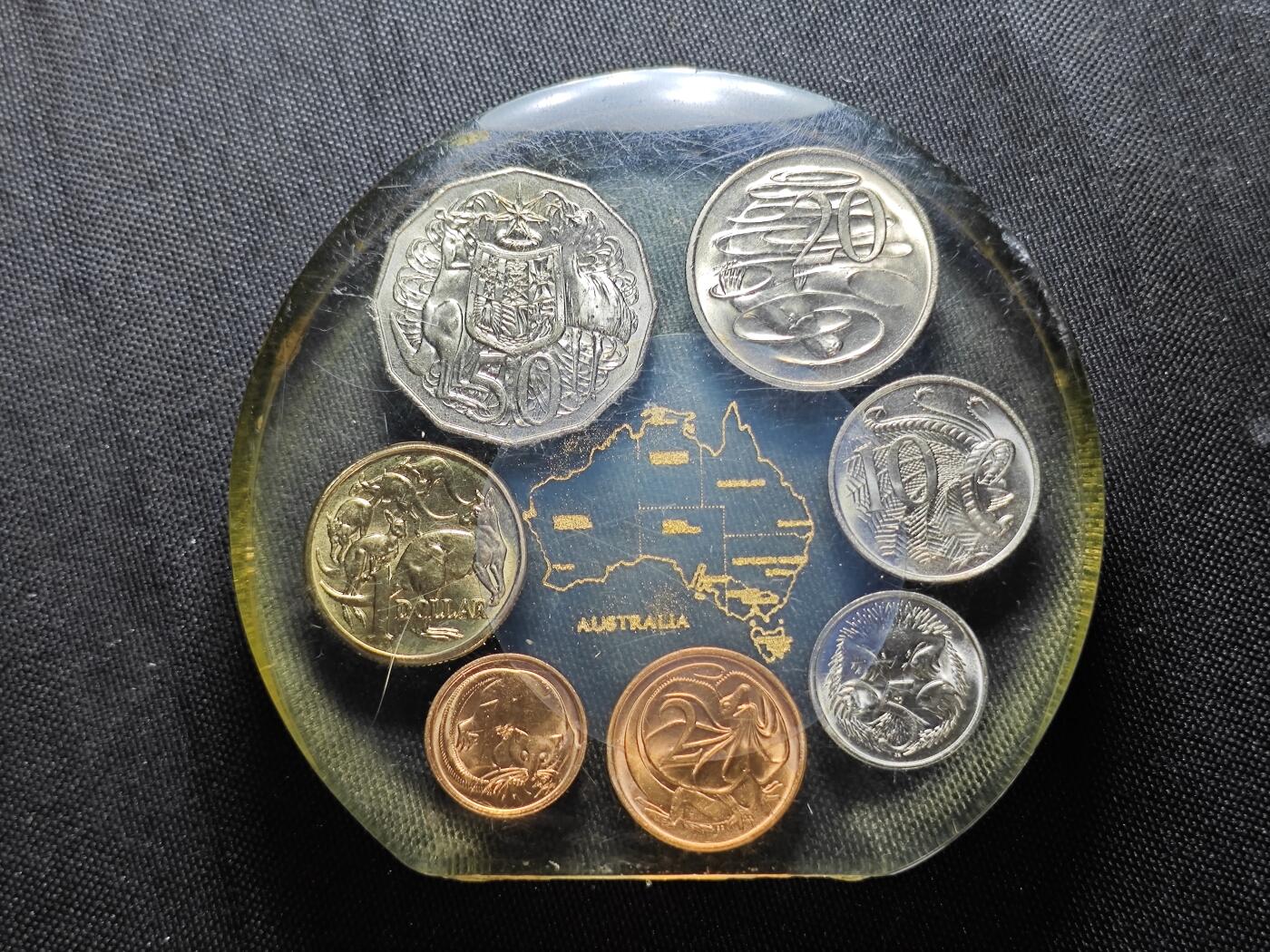 KK钱币收藏小铺   套币 批量/好品散币专场 2月预留时间 周末发货  澳大利亚挂件