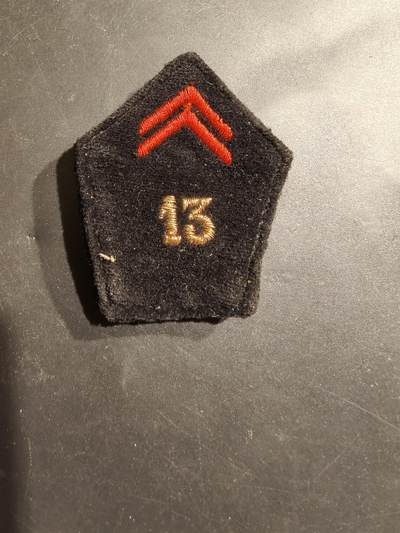老王徽章第185期 - 法国陆军第13步兵团臂章