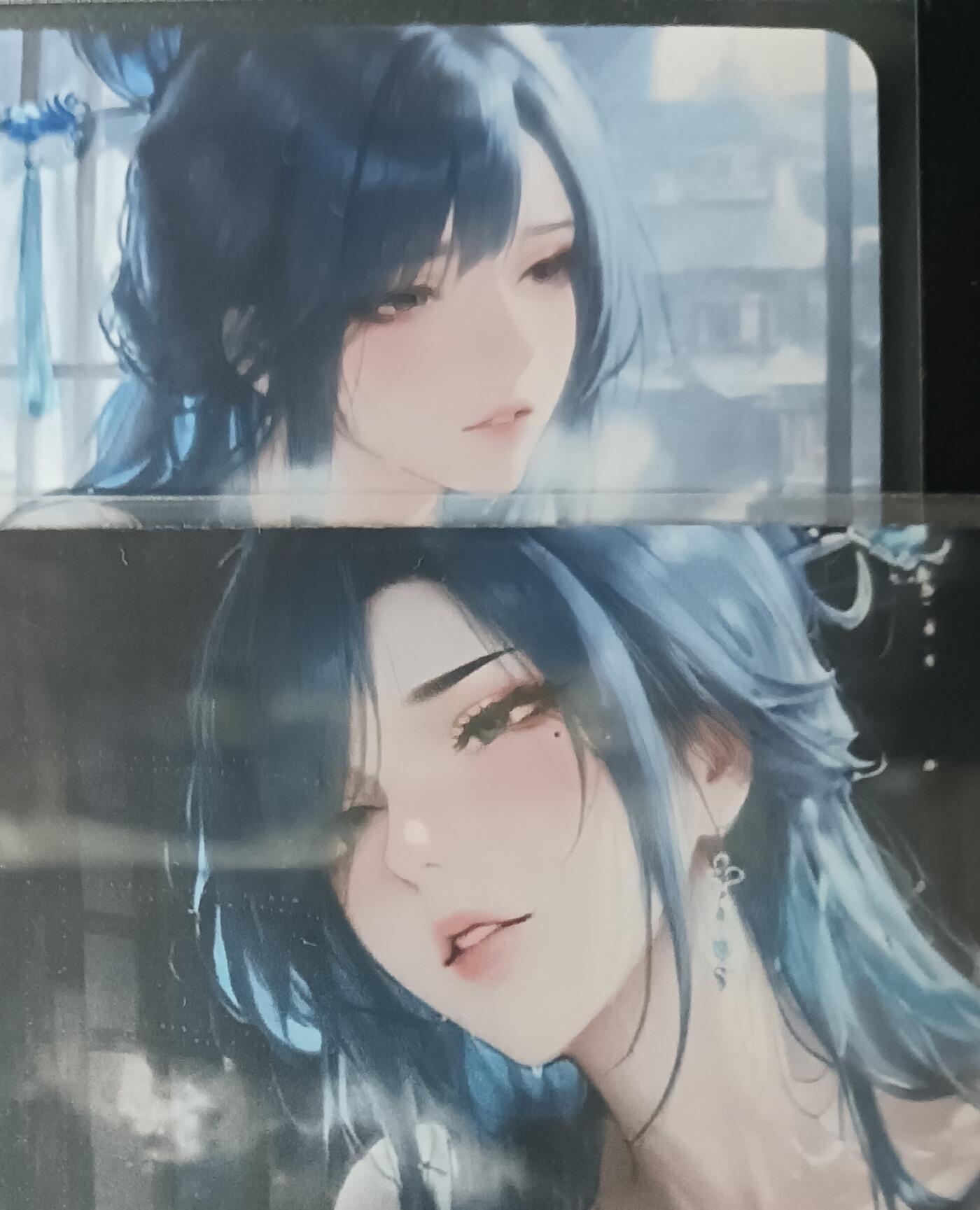 花开卡拍第61期（3月7号周六截拍，品控勿拍!!!拍品不寄存，运费5元（新疆需补运费差价或顺丰到付），自制卡难免瑕疵，可能存在轻微撞角爆边等出厂瑕疵，品控介意勿拍！） 艺术甄选古风美女对卡