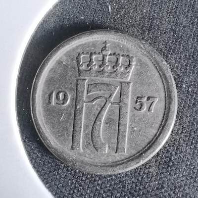 沼泽如烟--第1006场 - 挪威1957年10欧尔