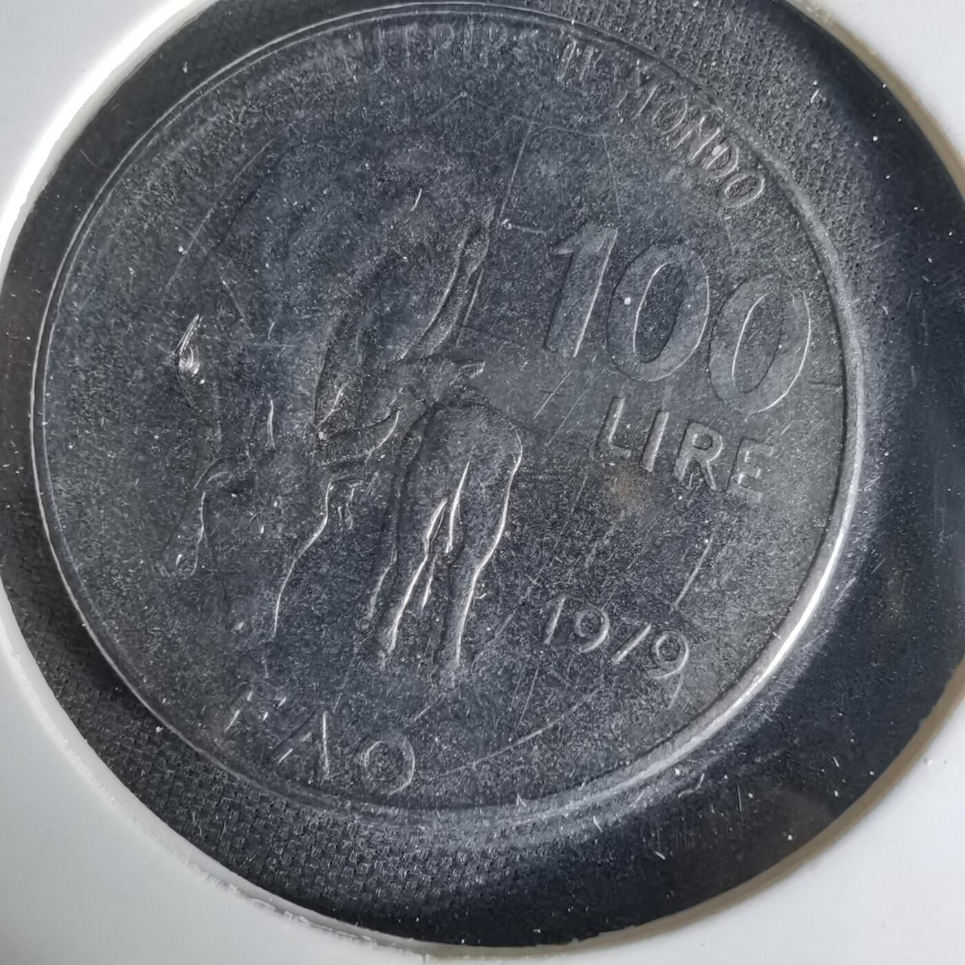 沼泽如烟--第1006场 意大利1979年100里拉FAO