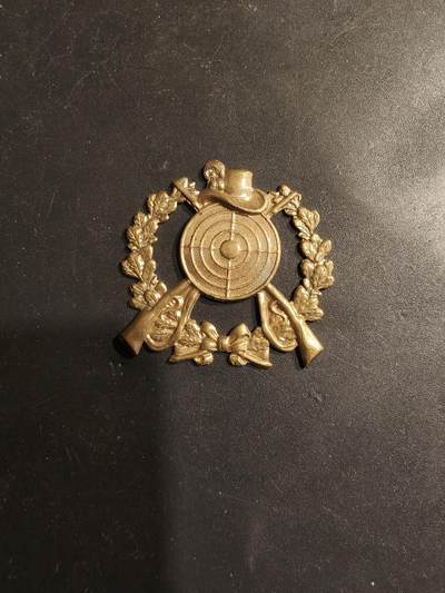 老王徽章第185期 - 法国射击证章