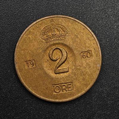 【淘币小摊】实时拍第八百七十四拍   银币散币场    每周一统一发货 - 瑞典1960年2欧尔铜币