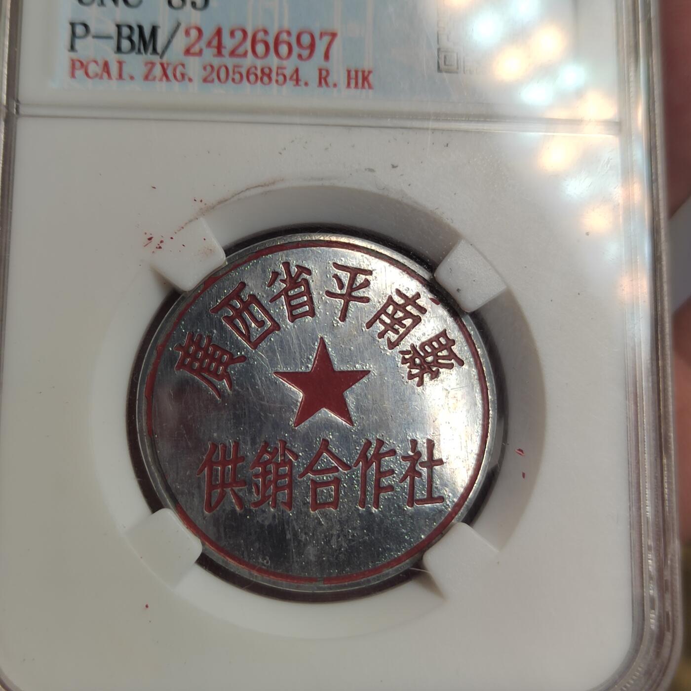 PCAI钱币  2-766  证章纪念章小专场 广西平南证章