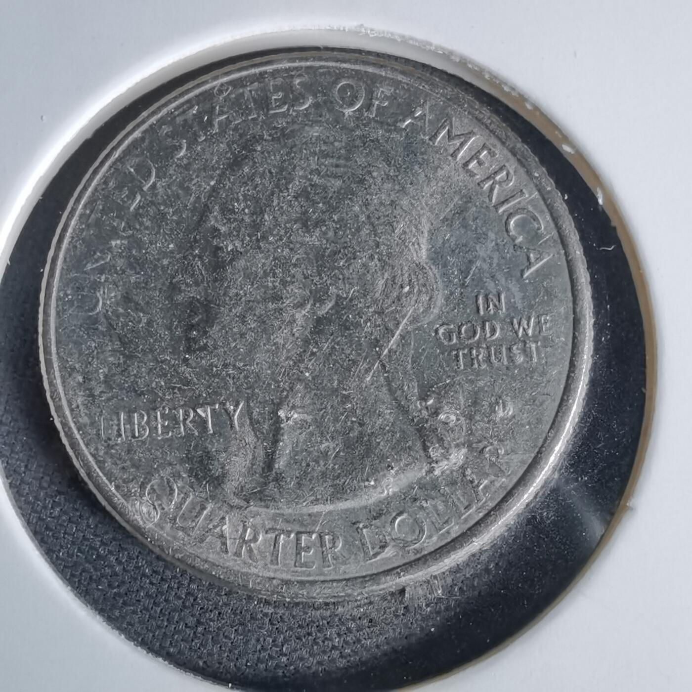 沼泽如烟--第1006场 美国2017年25分纪念币