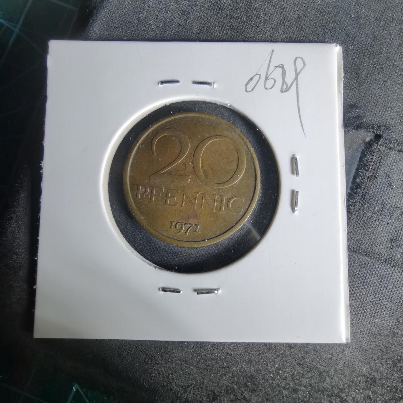 沼泽如烟--第1006场 东德1971年20芬尼