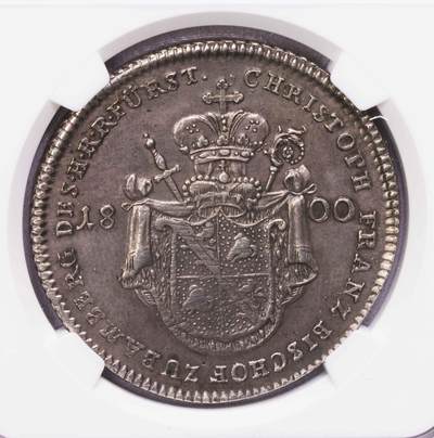 NGC-MS61 1800班贝格主教区城市景观泰勒 少见品种 - NGC-MS61 1800班贝格主教区城市景观泰勒 少见品种