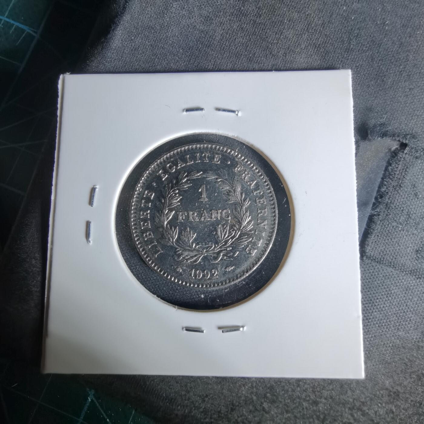 沼泽如烟--第1006场 法国1992年1法郎