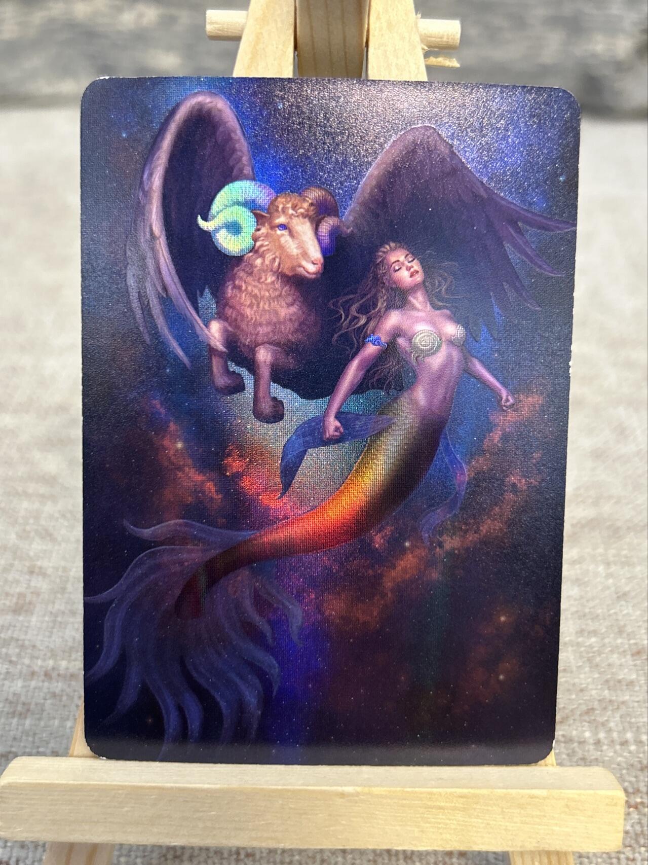 喜灰玩卡拍卖第五期，接拍品0佣金，欢迎送拍，释放现金流，让自己有资金可以购买更多喜欢的卡牌，让别的卡友能淘到更多心仪的卡牌 星座卡 彩闪一组 5张