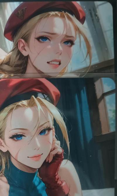 花开卡拍第61期（3月7号周六截拍，品控勿拍!!!拍品不寄存，运费5元（新疆需补运费差价或顺丰到付），自制卡难免瑕疵，可能存在轻微撞角爆边等出厂瑕疵，品控介意勿拍！） - 艺术甄选拳皇嘉米怀特一对