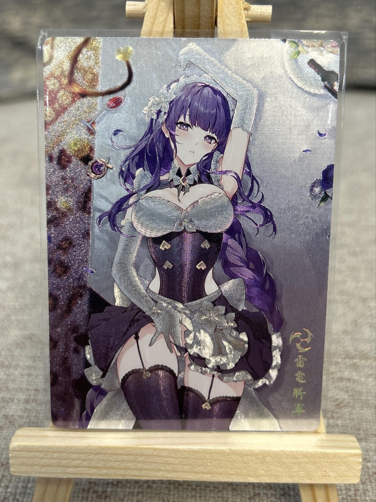 喜灰玩卡拍卖第五期，接拍品0佣金，欢迎送拍，释放现金流，让自己有资金可以购买更多喜欢的卡牌，让别的卡友能淘到更多心仪的卡牌 奇点卡牌 九尾狐 南宫婉 雷电将军 一组三张